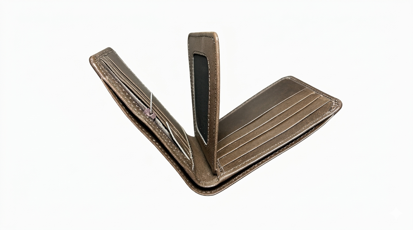 Zohar Artisan – Classic Bifold Leather Wallet